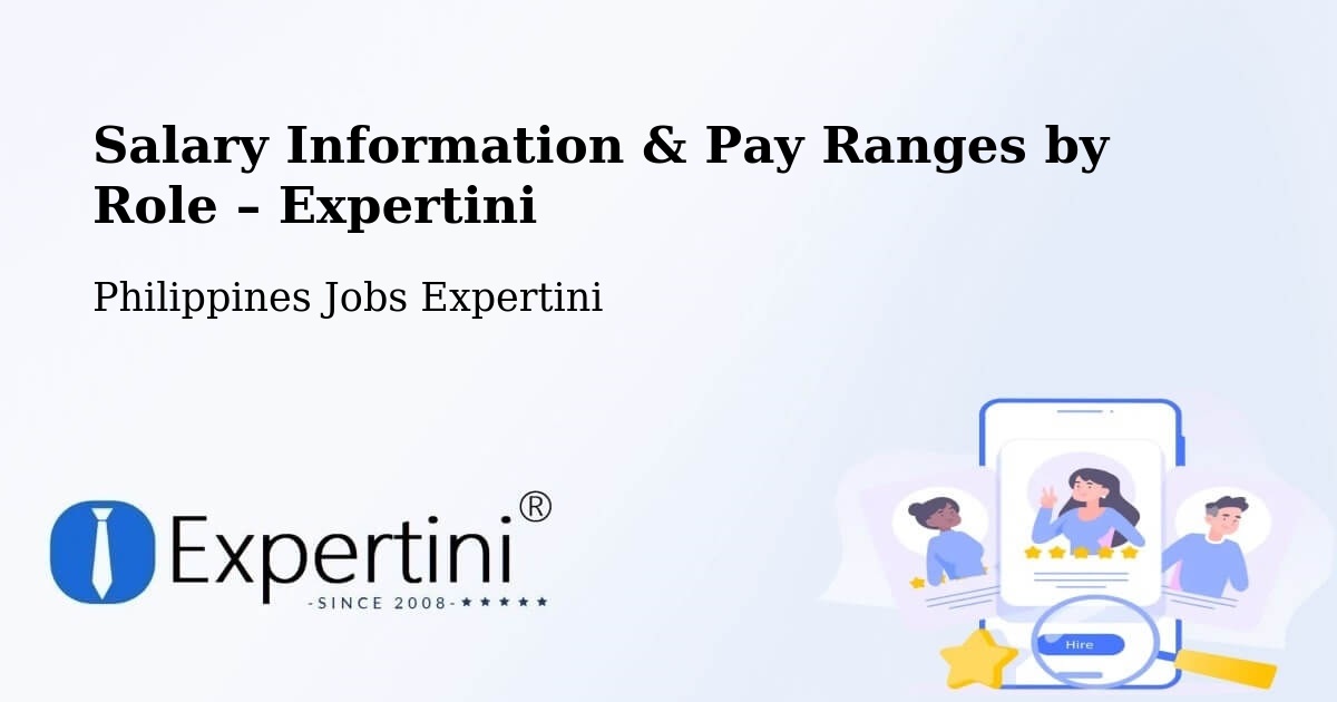 Salary Information & Pay Ranges – Tabaco - Tabaco, Philippines Jobs Expertini